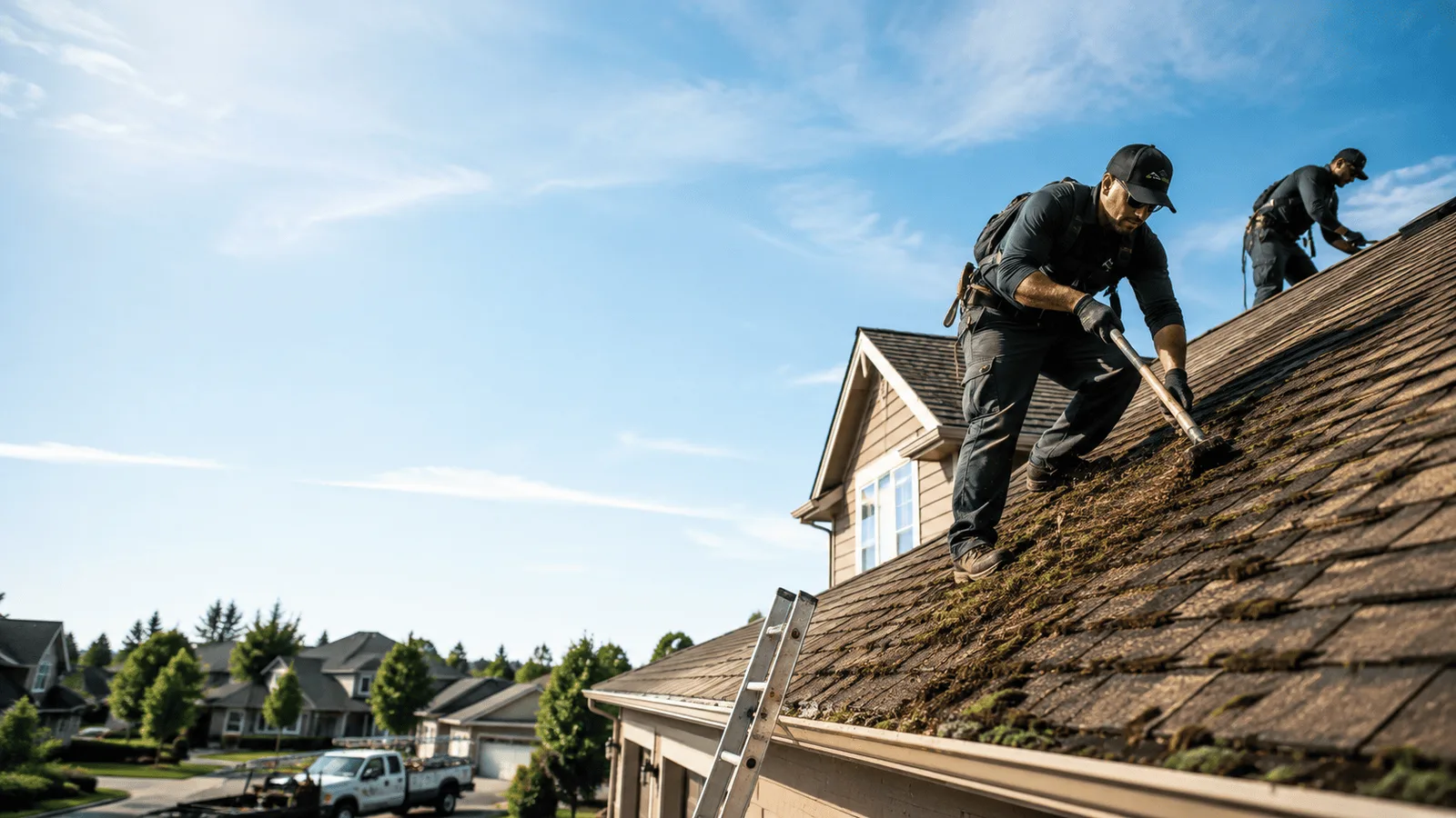 Roof Moss Removal in Pierce, ID near me